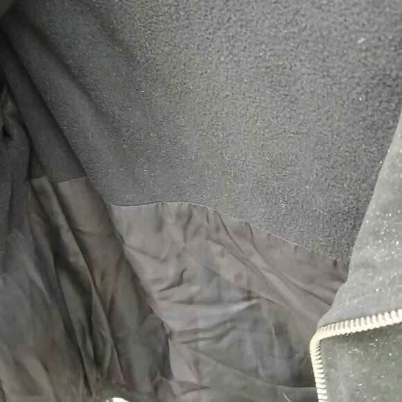 IRO Rare Black Speckle Suede Moto Jacket - Picture 7 of 9